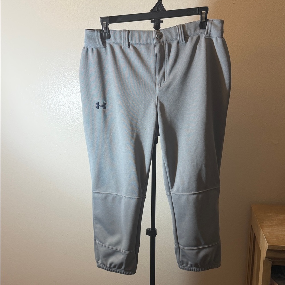 Under Armour Men's Light Gray Performance Joggers